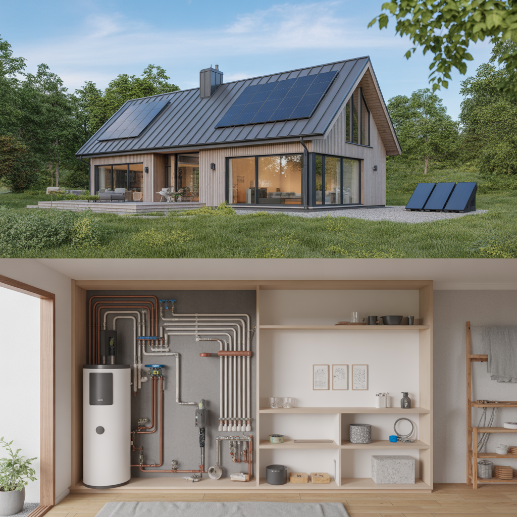 12.Hur bygger du en energieffektiv och sjalvforsorjande villa