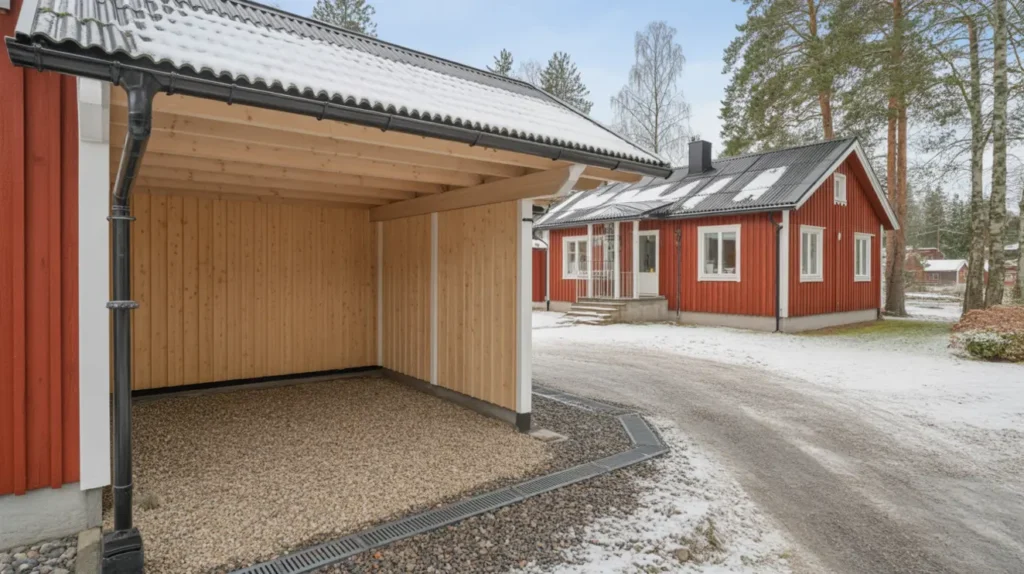 bygga carport med f rr d pris bygglov grund och sn last