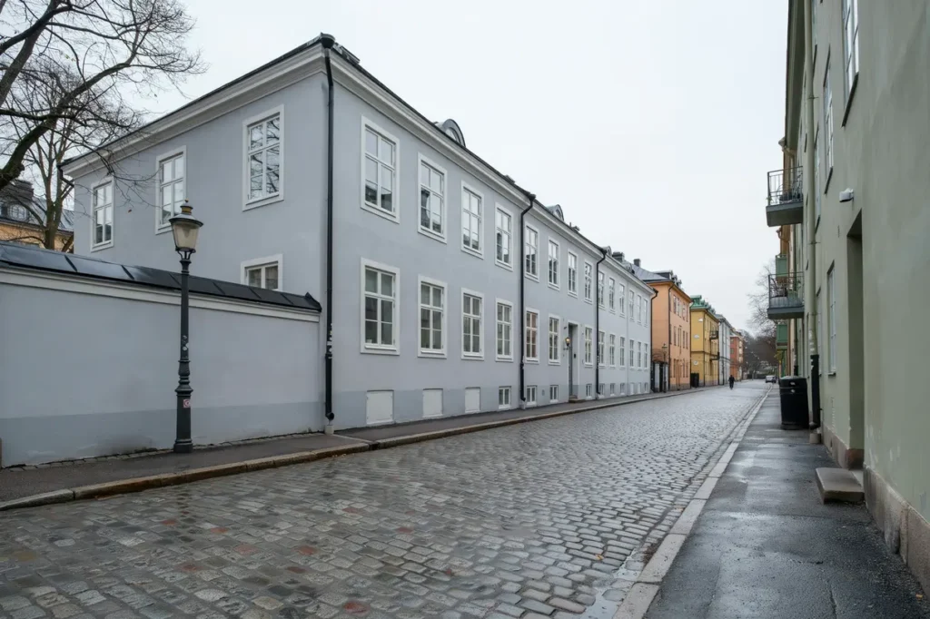 till ggsisolering av fasad och ytterv ggar i l rkstaden stermalm